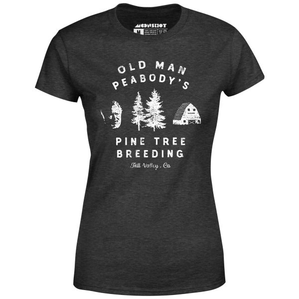 Old Man Peabody s Pine Tree Breeding - Women s T-Shirt For Cheap - Image 2