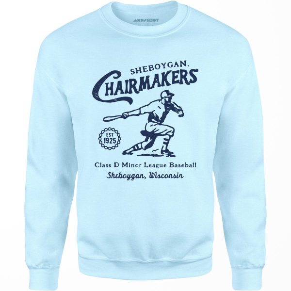 Sheboygan Chairmakers - Wisconsin - Vintage Defunct Baseball Teams - Unisex Sweatshirt Hot on Sale - Image 2