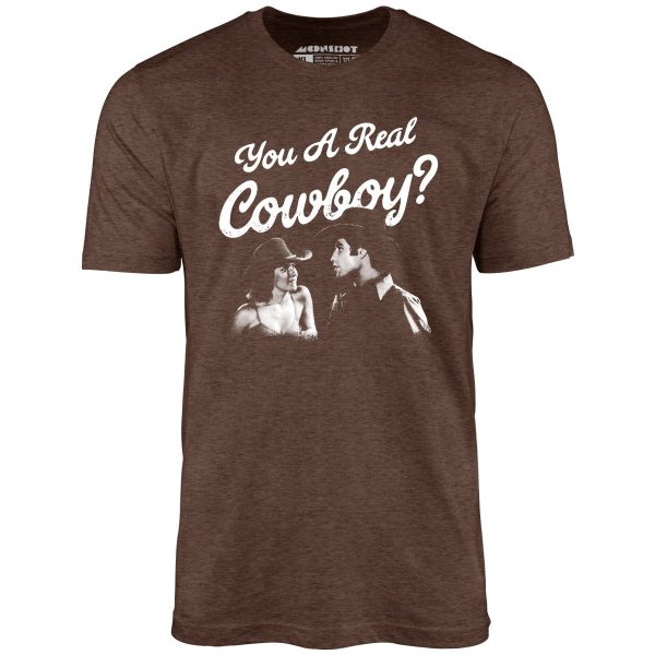 You a Real Cowboy? - Unisex T-Shirt For Discount - Image 4