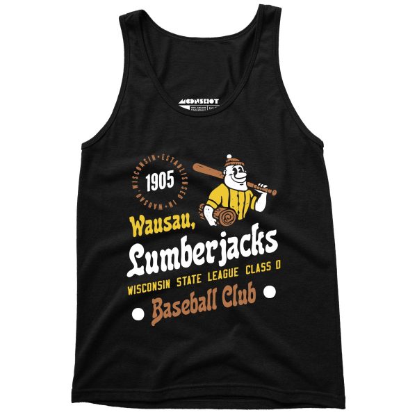 Wausau Lumberjacks - Wisconsin - Vintage Defunct Baseball Teams - Unisex Tank Top For Sale