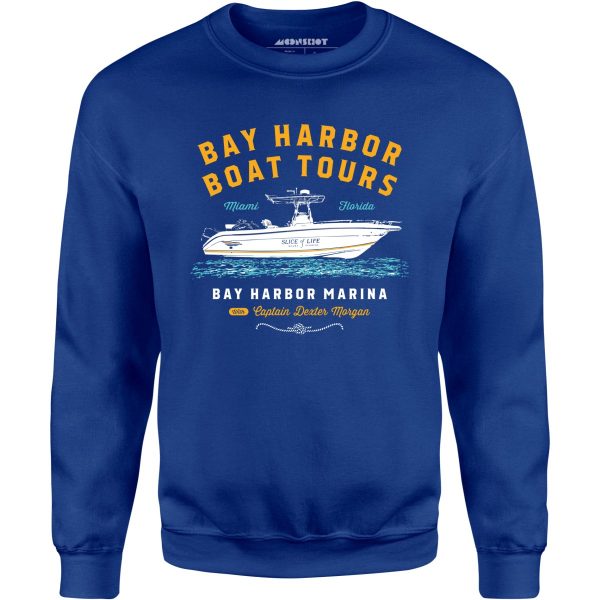 Bay Harbor Boat Tours - Unisex Sweatshirt Online now - Image 3