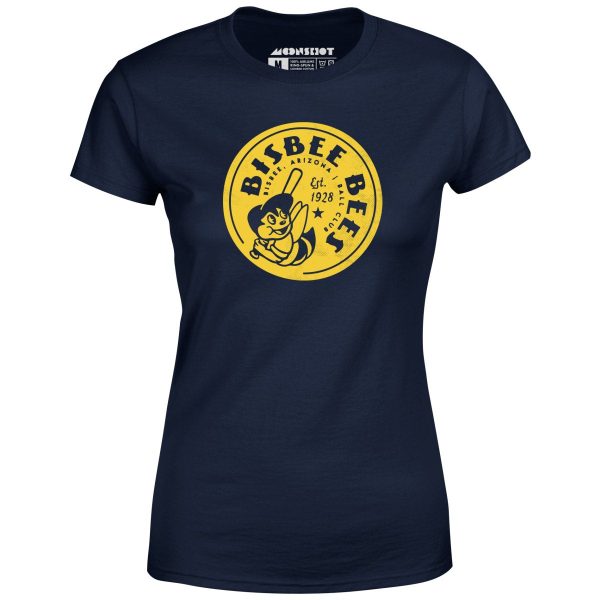 Bisbee Bees - Arizona - Vintage Defunct Baseball Teams - Women s T-Shirt Supply - Image 2