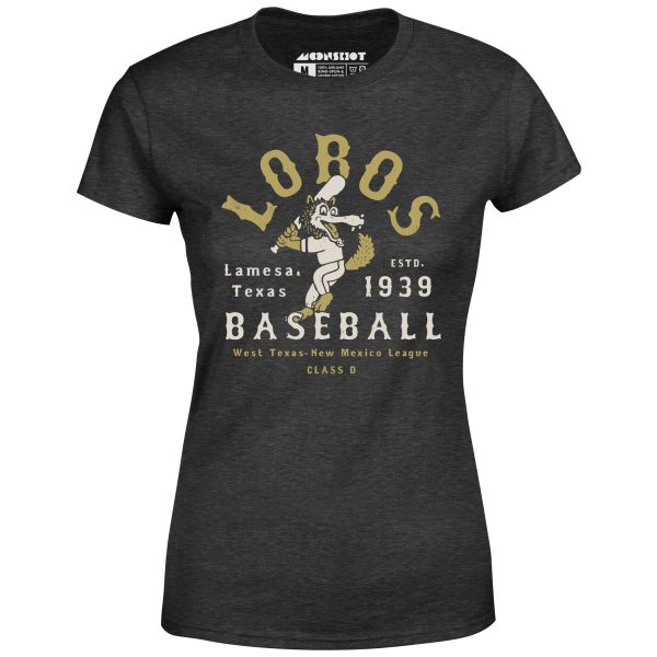 Lamesa Lobos - Texas - Vintage Defunct Baseball Teams - Women s T-Shirt Supply - Image 3