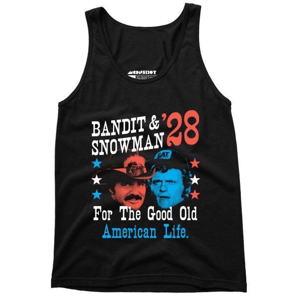 Bandit & Snowman 2028 - Unisex Tank Top For Cheap