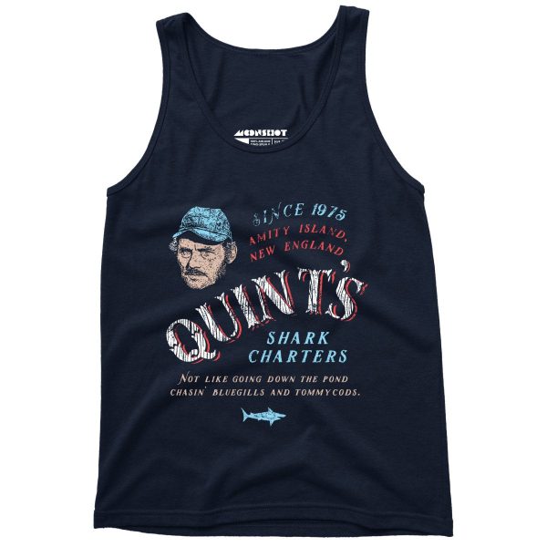 Quint s Shark Charters - Unisex Tank Top Online Sale