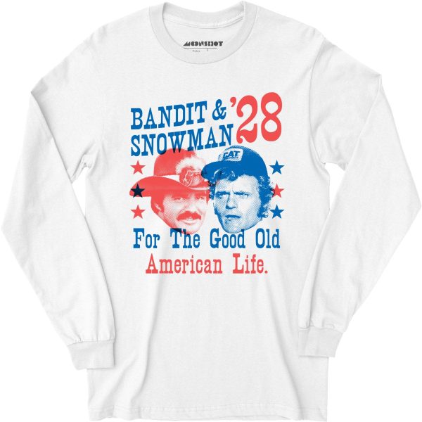 Bandit & Snowman 2028 - Long Sleeve T-Shirt Online now