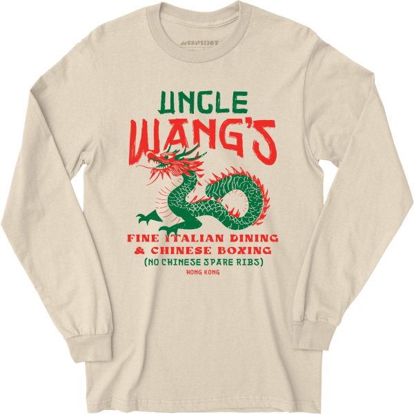Uncle Wang s Fine Italian Dining & Chinese Boxing - Long Sleeve T-Shirt on Sale - Image 2