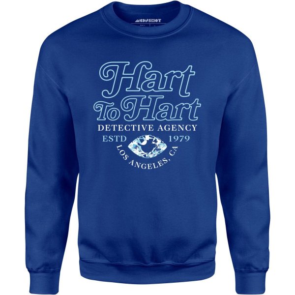 Hart to Hart Detective Agency - Unisex Sweatshirt For Sale - Image 4