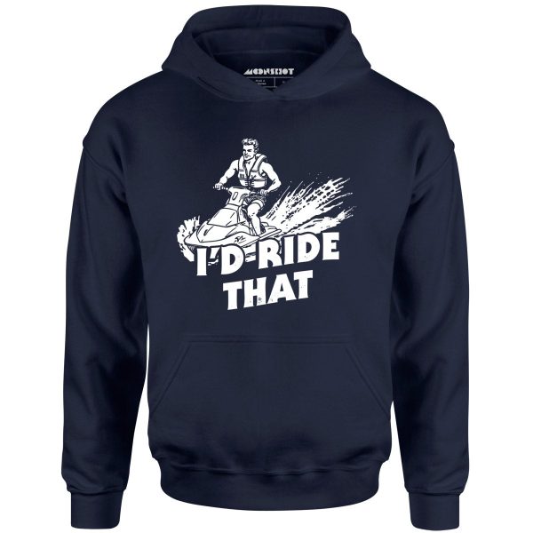 I d Ride That - Unisex Hoodie on Sale - Image 5