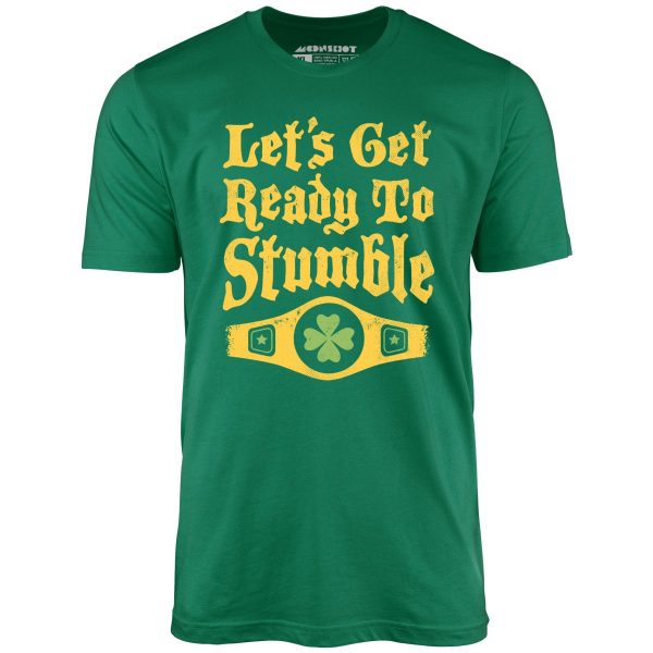 Let s Get Ready to Stumble - Unisex T-Shirt Online Hot Sale - Image 4