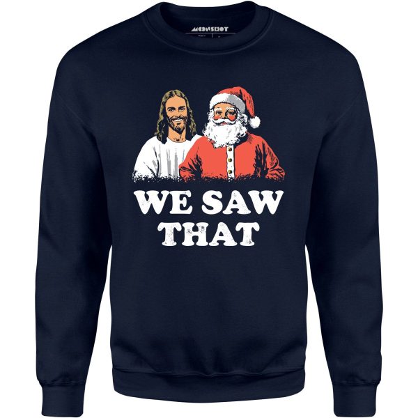 We Saw That - Unisex Sweatshirt Online Sale - Image 2