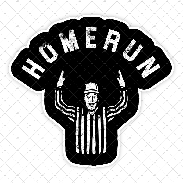 Homerun - Sticker For Sale