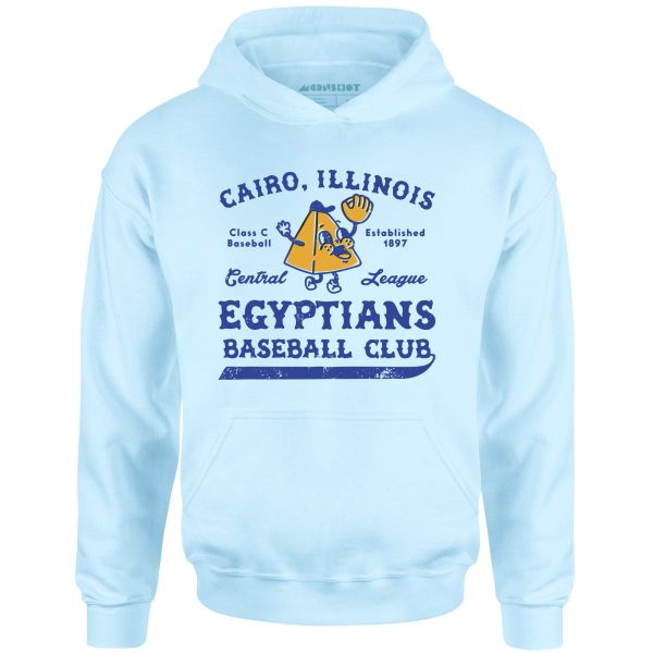 Cairo Egyptians - Illinois - Vintage Defunct Baseball Teams - Unisex Hoodie Supply - Image 2