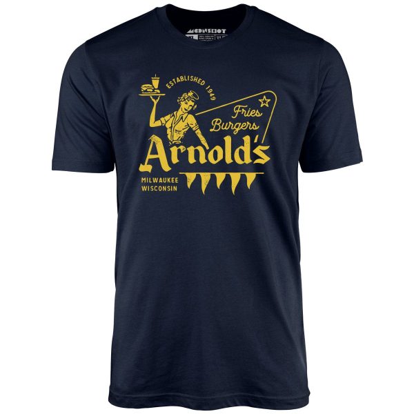 Arnold s Drive-In Happy Days - Unisex T-Shirt Online Sale - Image 3