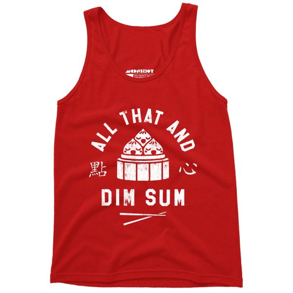 All That and Dim Sum - Unisex Tank Top For Discount - Image 3