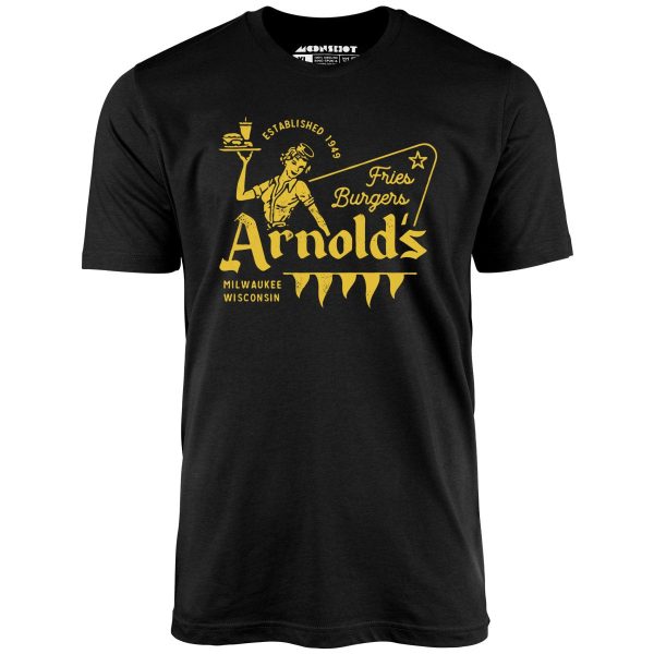 Arnold s Drive-In Happy Days - Unisex T-Shirt Online Sale - Image 2