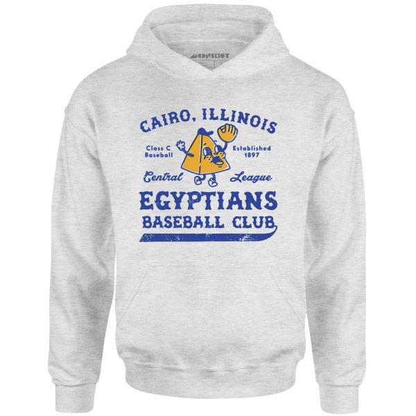 Cairo Egyptians - Illinois - Vintage Defunct Baseball Teams - Unisex Hoodie Supply - Image 4