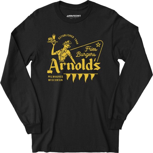 Arnold s Drive-In Happy Days - Long Sleeve T-Shirt Hot on Sale
