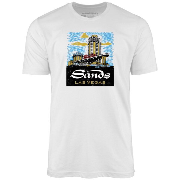 The Sands - Vintage Las Vegas - Unisex T-Shirt Online Sale - Image 4