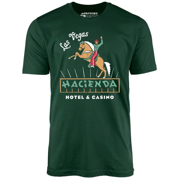 Hacienda Hotel & Casino - Vintage Las Vegas - Unisex T-Shirt Discount - Image 4