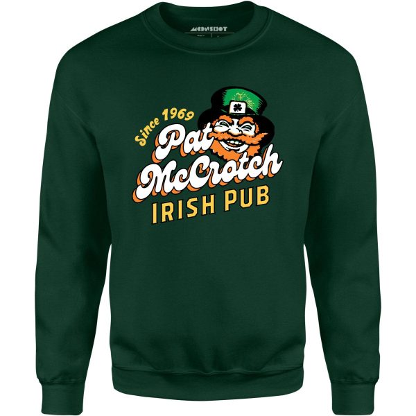 Pat McCrotch Irish Pub - Unisex Sweatshirt Hot on Sale - Image 3