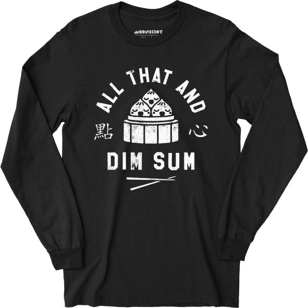 All That and Dim Sum - Long Sleeve T-Shirt Discount - Image 2