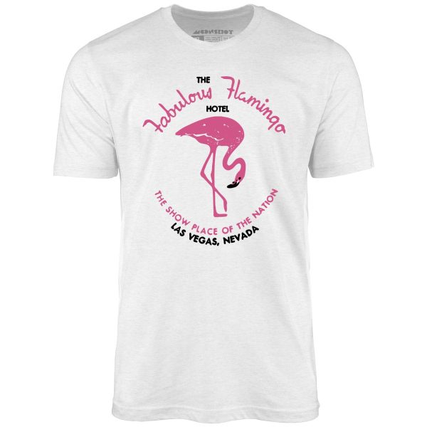 Fabulous Flamingo Hotel - Vintage Las Vegas - Unisex T-Shirt Sale - Image 5