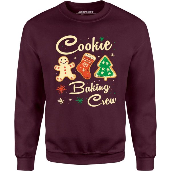 The Christmas Cookie Baking Crew - Unisex Sweatshirt For Cheap - Image 3