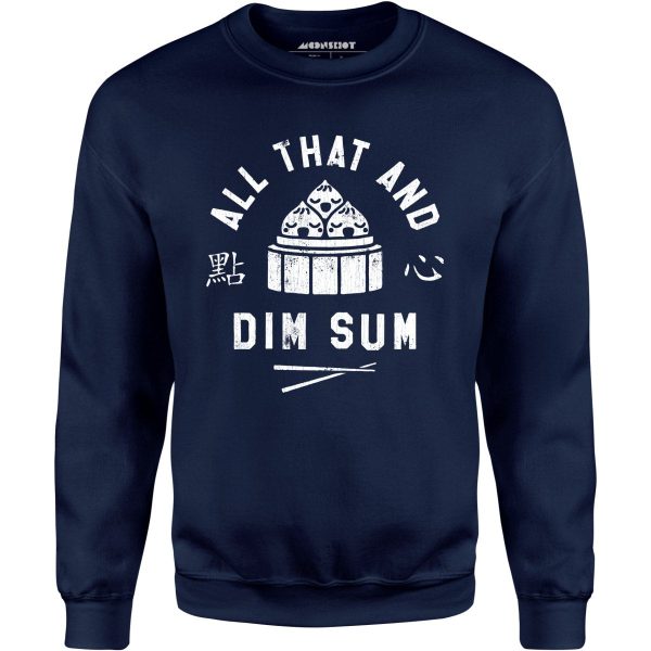 All That and Dim Sum - Unisex Sweatshirt Cheap - Image 3