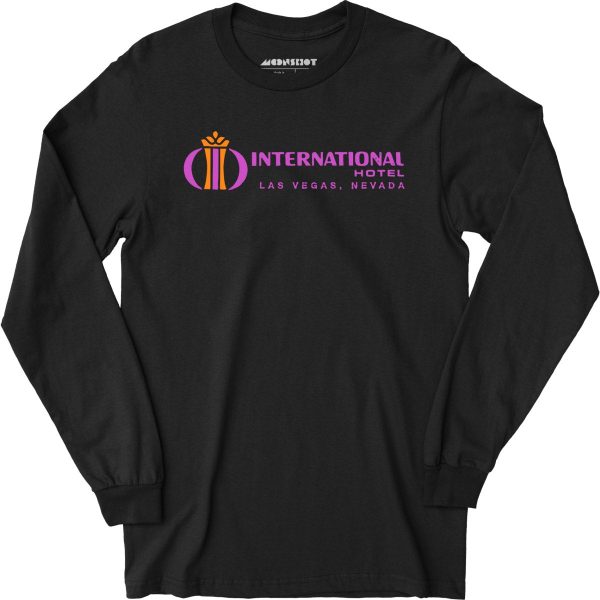 International Hotel - Vintage Las Vegas - Long Sleeve T-Shirt Supply