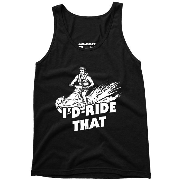 I d Ride That - Unisex Tank Top Hot on Sale - Image 2
