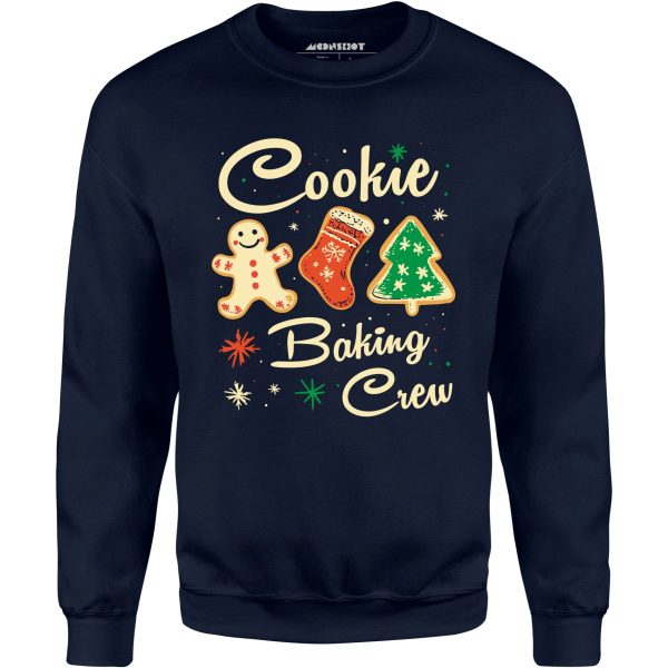 The Christmas Cookie Baking Crew - Unisex Sweatshirt For Cheap - Image 2