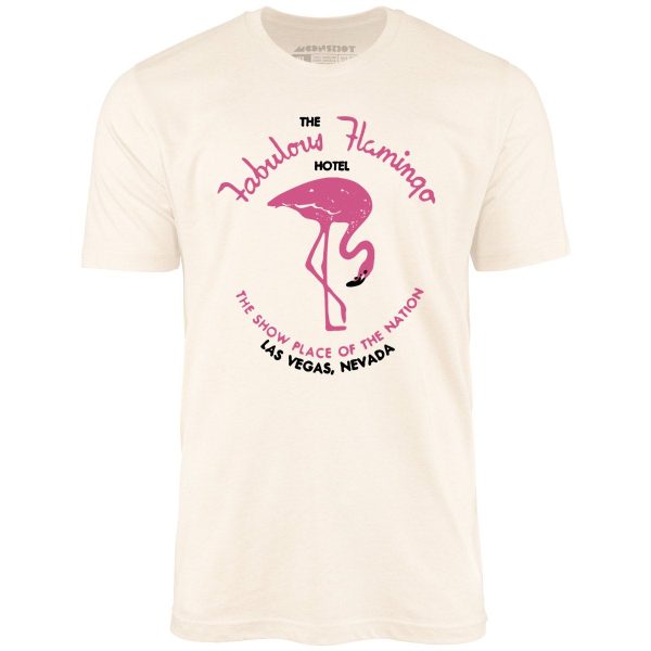 Fabulous Flamingo Hotel - Vintage Las Vegas - Unisex T-Shirt Sale - Image 4
