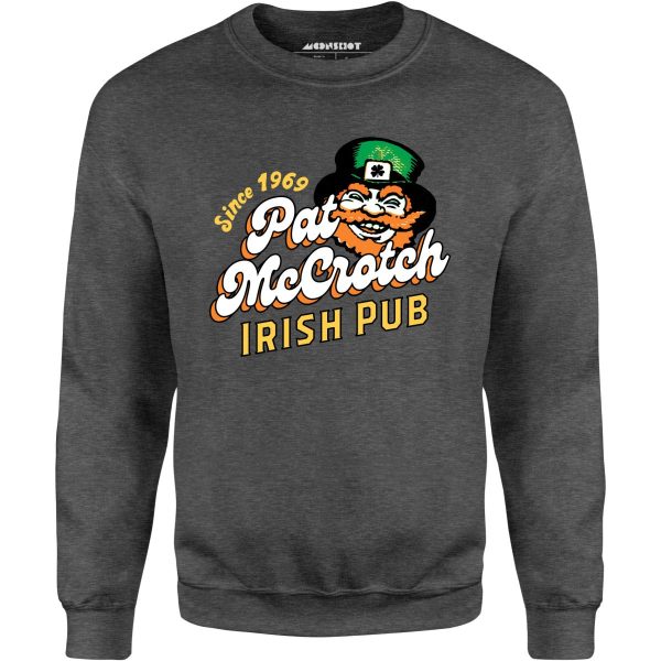 Pat McCrotch Irish Pub - Unisex Sweatshirt Hot on Sale - Image 2