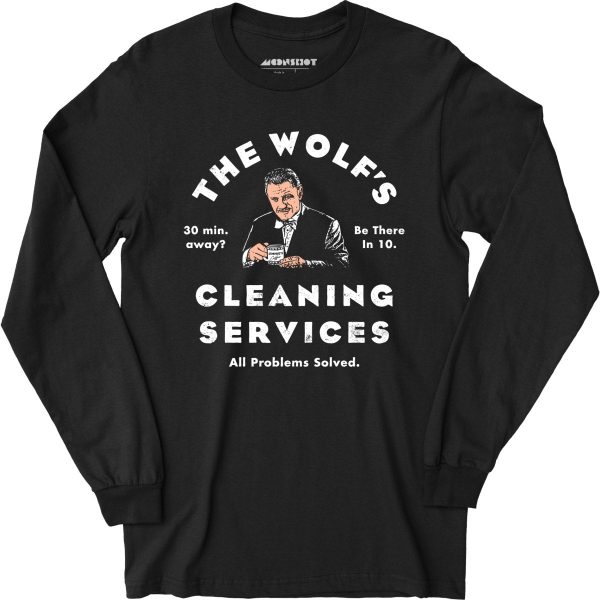 The Wolf s Cleaning Services - Long Sleeve T-Shirt Online now