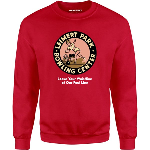 Leimert Park Bowling Center - Los Angeles, CA - Vintage Bowling Alley - Unisex Sweatshirt Sale - Image 3