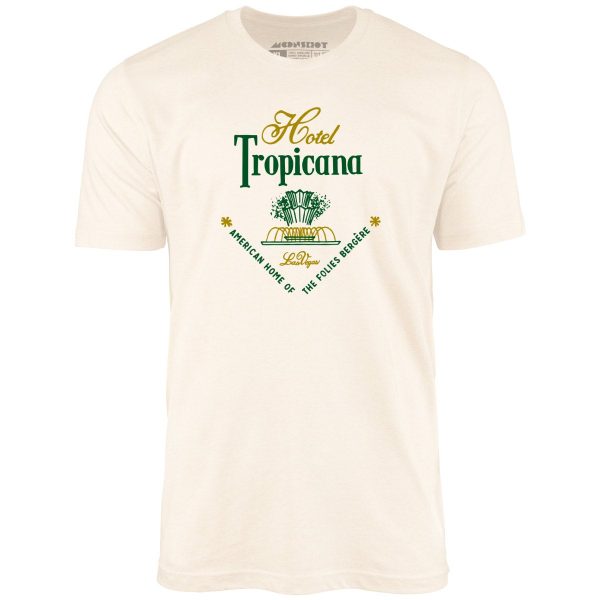 Hotel Tropicana Retro - Vintage Las Vegas - Unisex T-Shirt Cheap - Image 2