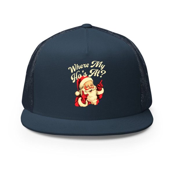 Where My Ho s At? - Classic Trucker Hat For Cheap - Image 3