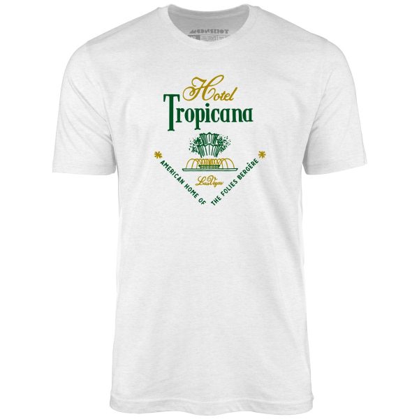 Hotel Tropicana Retro - Vintage Las Vegas - Unisex T-Shirt Cheap - Image 3