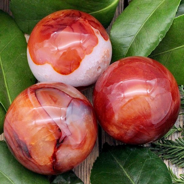 Carnelian Sphere Fashion