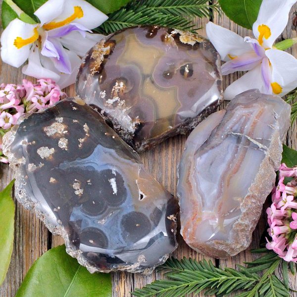Timor Agate Half Polish For Cheap